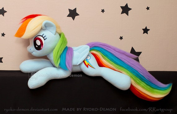 rainbow dash plush