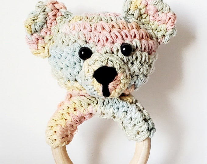 Featured listing image: Teddy Bear Rattle