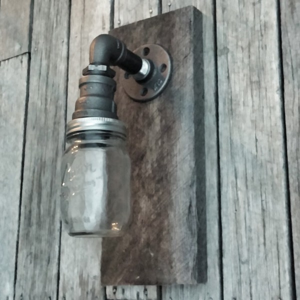Industrial Light Sconce