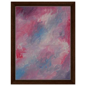 Piink - Framed Canvas - 30 x 40 cm