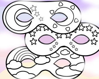 Paws Printable Coloring Masks, Dog Masks, Printable Masks, Color Mask, Dalmation Mask, Dog ...