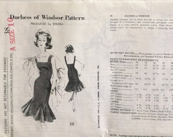 1950's Spadea A-1171 Anne Fogarty Dress Patterm