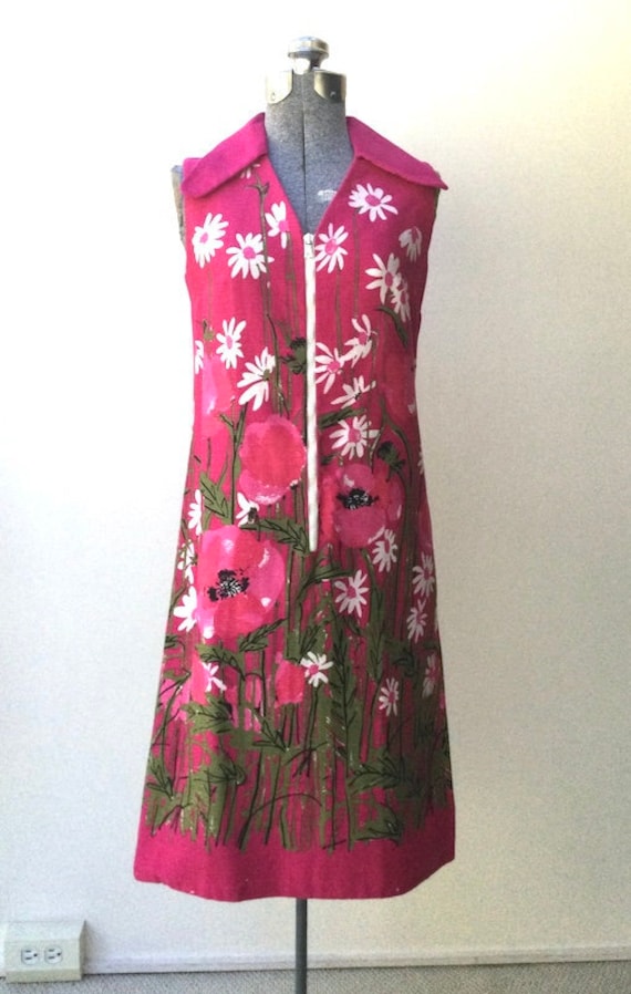 1960's Vera Neumann Printed Cotton Dress