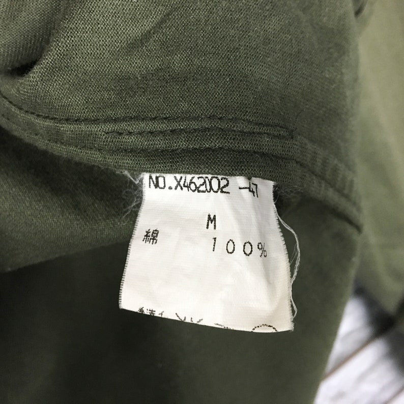 Vintage AAR Yohji Yamamoto Y/'s Buttondown Army Military Shirt Size M