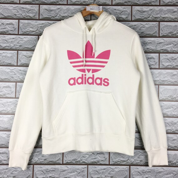 Vintage Adidas Big Logo Hoodie Adidas Trefoil Sweatshirt Jumper Pullover Shirt Adidas Jacket Vintage Adidas Big Logo Hoodie Adidas Trefoil Sweatshirt Jumper Pullover Shirt Adidas Jacket