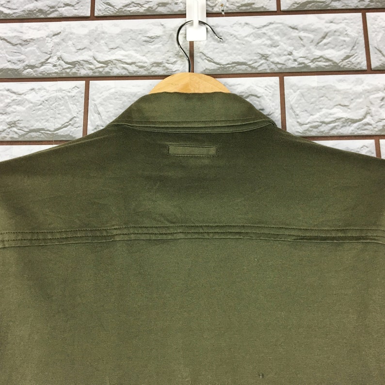 Vintage AAR Yohji Yamamoto Y/'s Buttondown Army Military Shirt Size M