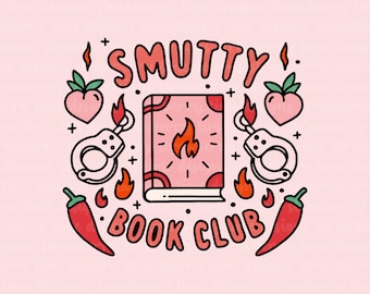 Smutty Book Club | Vinyl Die Cut Sticker