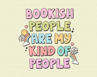 Bookish People Are My Kind Of People | Vinyl Die Cut Sticker