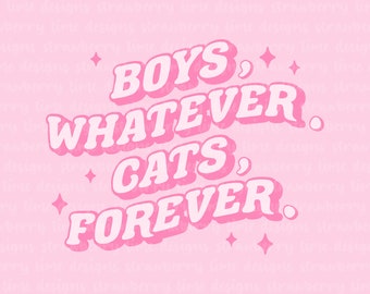 Cats Forever | Vinyl Die Cut Sticker