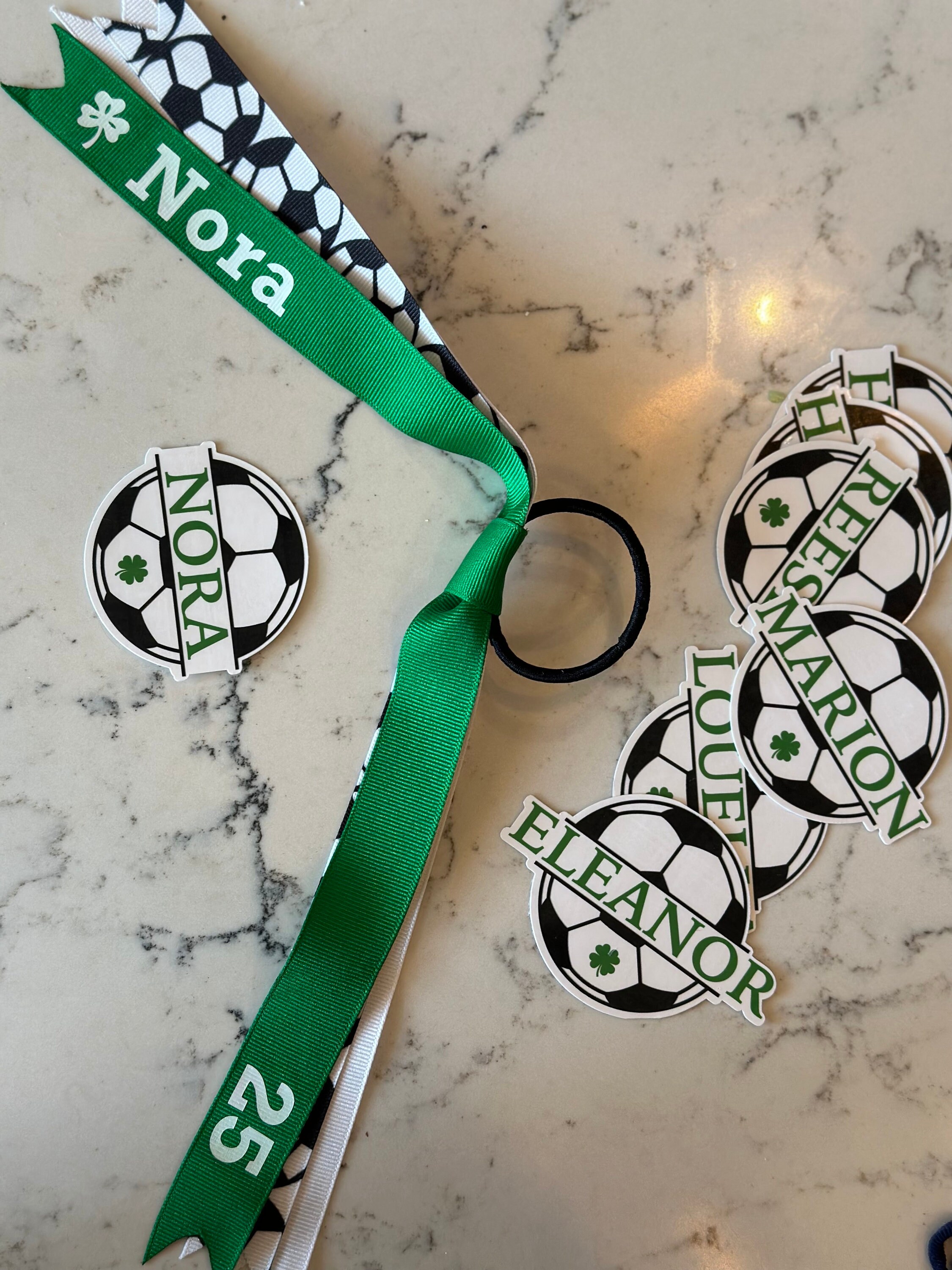 Custom Personalized Sports Team Ribbon Pony o Hair Ties Etsy custom-personalized-sports-team-ribbon-pony-o-hair-ties-etsy