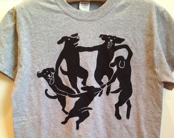 Matisse La Danse shirt with DOGS | Etsy