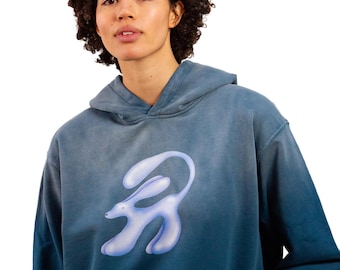 Waterdog sunfaded hoodie -- 100% cotton oversized hoodie