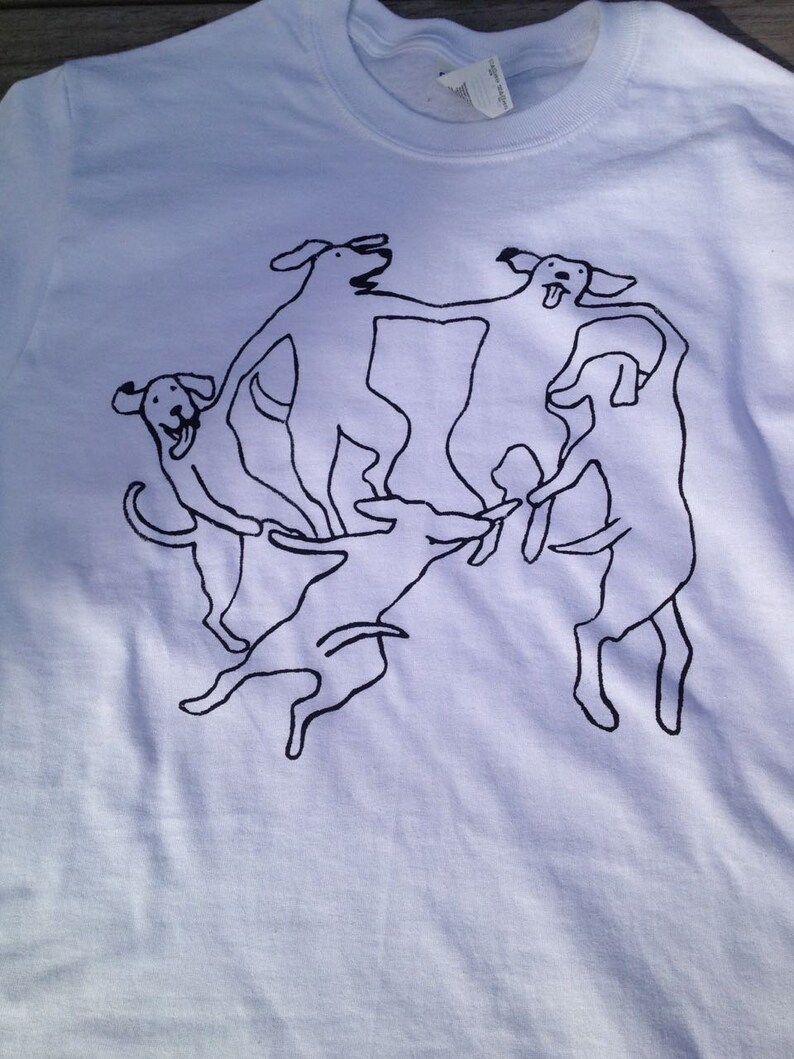 MATISSE La Danse shirt with DOGS | Etsy