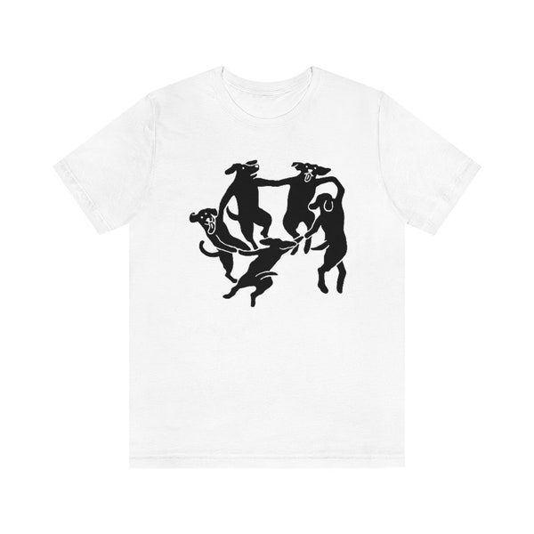 Dancing dogs Henri Matisse the dance t shirt