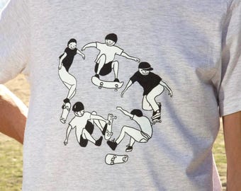 Matisse Skateboarders T-Shirt – Unisex Cotton Tee, Studio Bloob