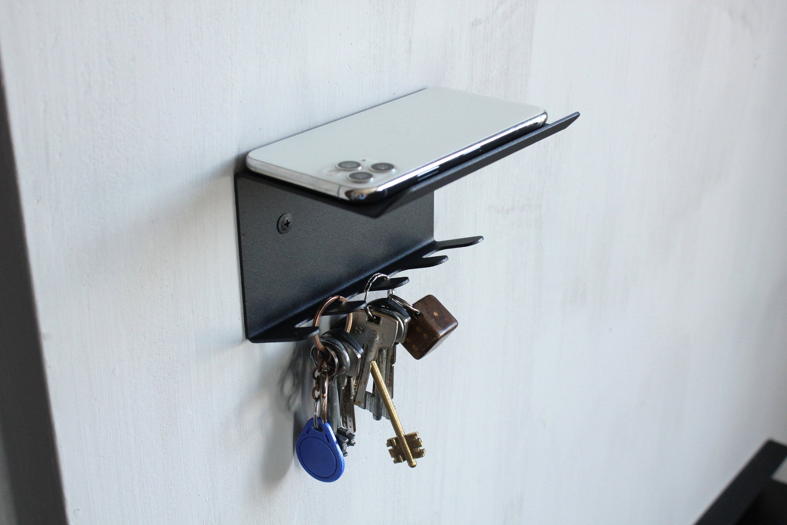 Key Holder for Wall Metal Organizer With Keys Hooks for Etsy