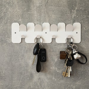 Key Holder for Wall Key Rack Wall Mount Key Hook for Entryway ...