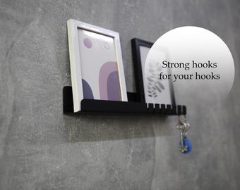 Modern metal key organizer | Key holder for wall | Key rack wall mount | Key hook for entryway organization | Minimalist home decor