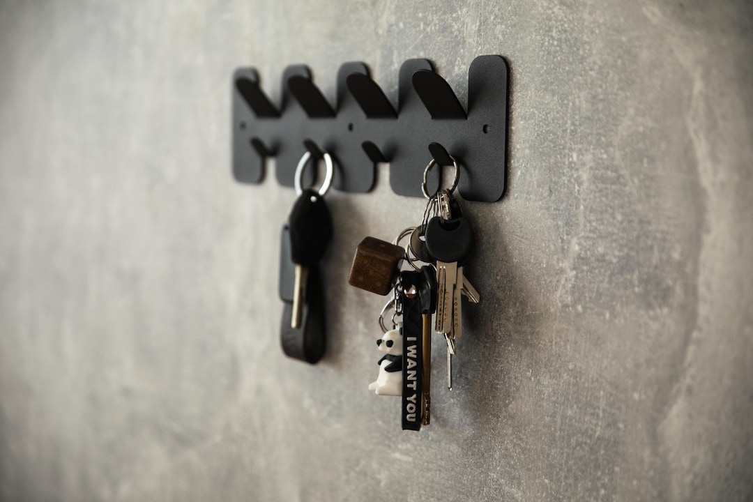 Key Holder for Wall Key Rack Wall Mount Key Hook for Entryway ...
