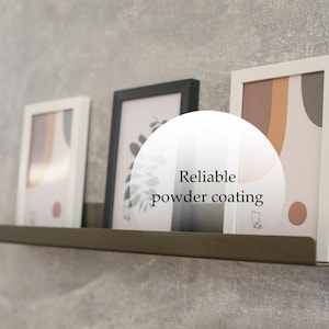 Picture ledge, photo ledge, picture ledge shelf, floating shelf, gallery wall shelf, bookshelf, nursery decor, photo wall shelf, metal decor