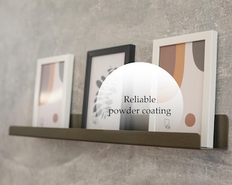 Metal Picture Ledge Shelf: Gallery Wall Photo Display
