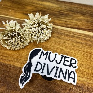 Latina sticker gift for her Vinyl Sticker for laptop