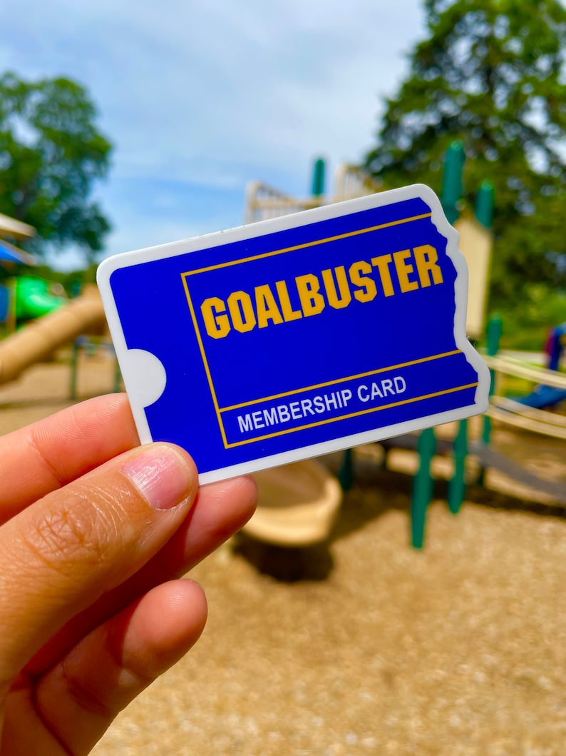 Goal Sticker, Goal Buster Sticker, 90s Nostalgia, Self-care Sticker ...