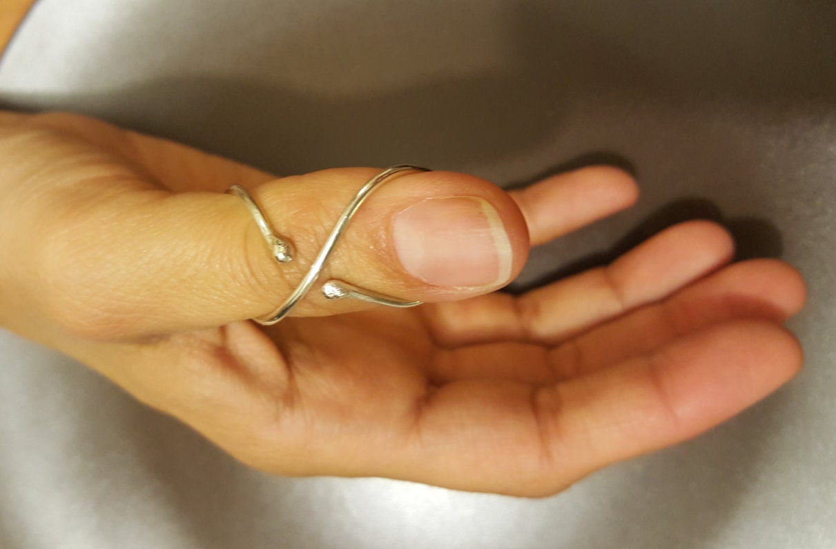 Thumb splint ring trigger finger Etsy