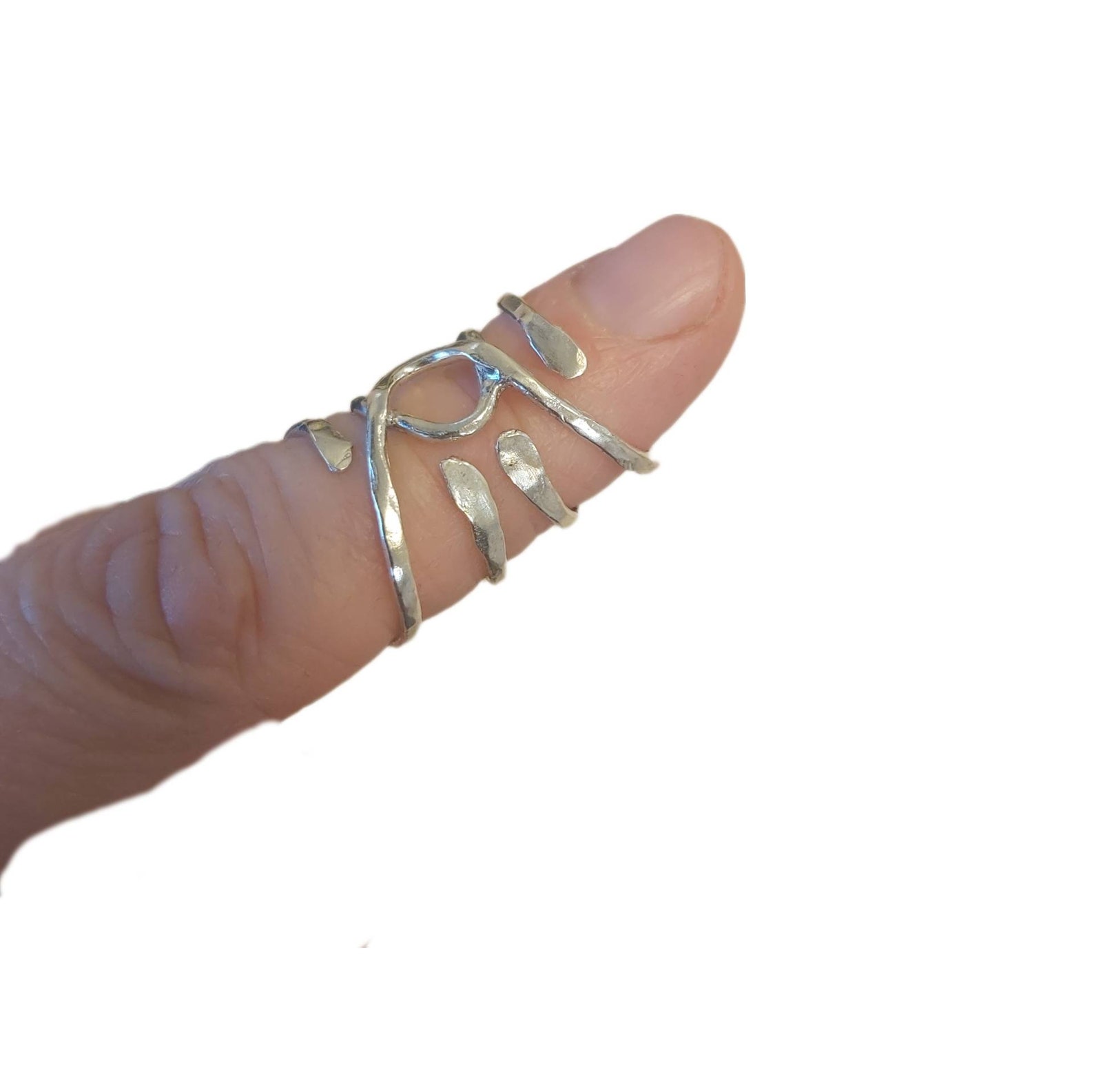 Mallet Finger Splint Ring Sterling Silver Strips Etsy