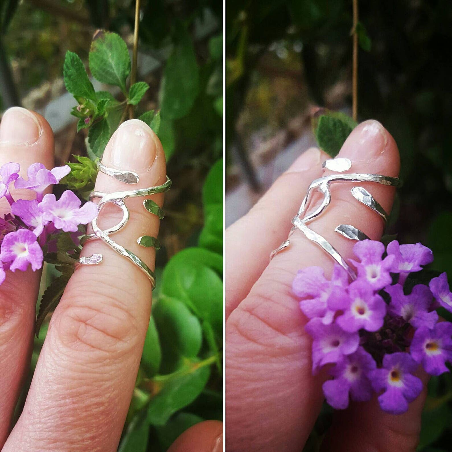 Mallet Finger Splint Ring Sterling Silver Strips Etsy