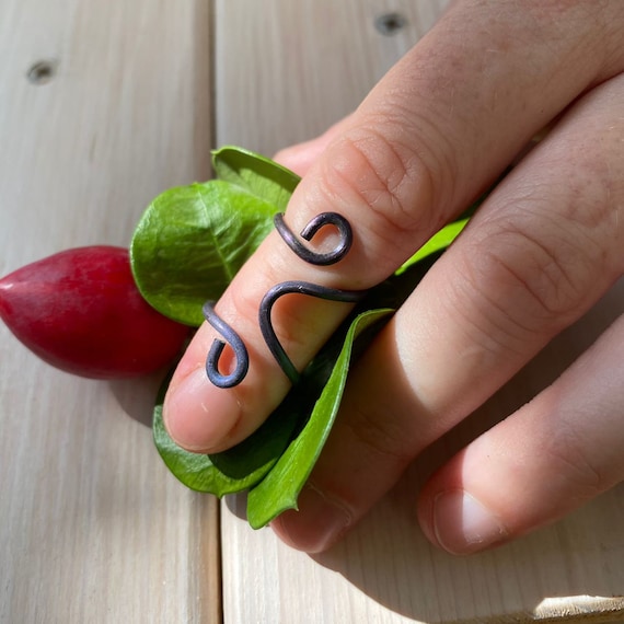 Titanium finger sale ring