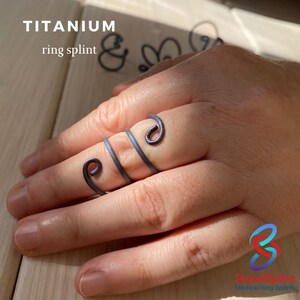 Boutonniere Deformity Titanium ring splint