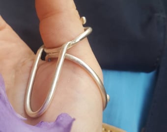 Thumb ring splint sterling silver MP joint total support