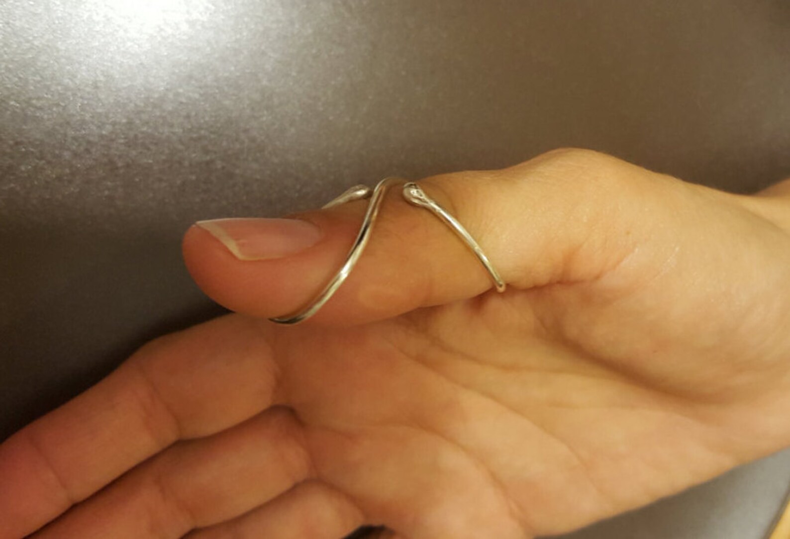 Thumb splint ring trigger finger Etsy