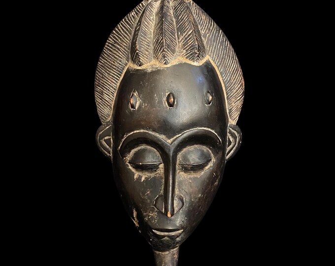 EXQUISITE AFRICAN Mask, Animal Mask, Tribal Mask, West African Mask ...