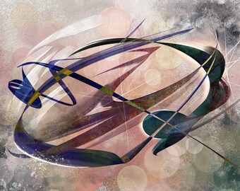 Galactic Voyages • 30x40” (SOLD)
