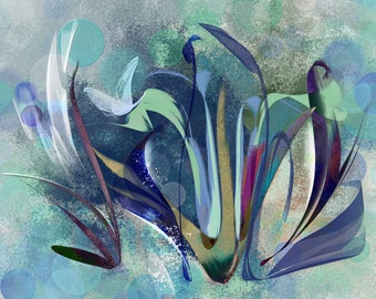 Cosmic Garden • 33x46"