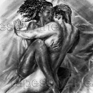 Interracial Sex Art - Etsy