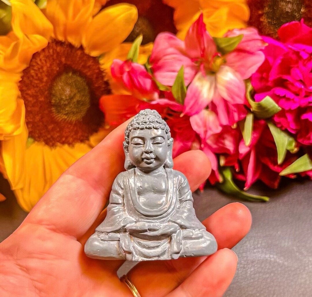 Adorable Little Meditating Buddha Statue Etsy