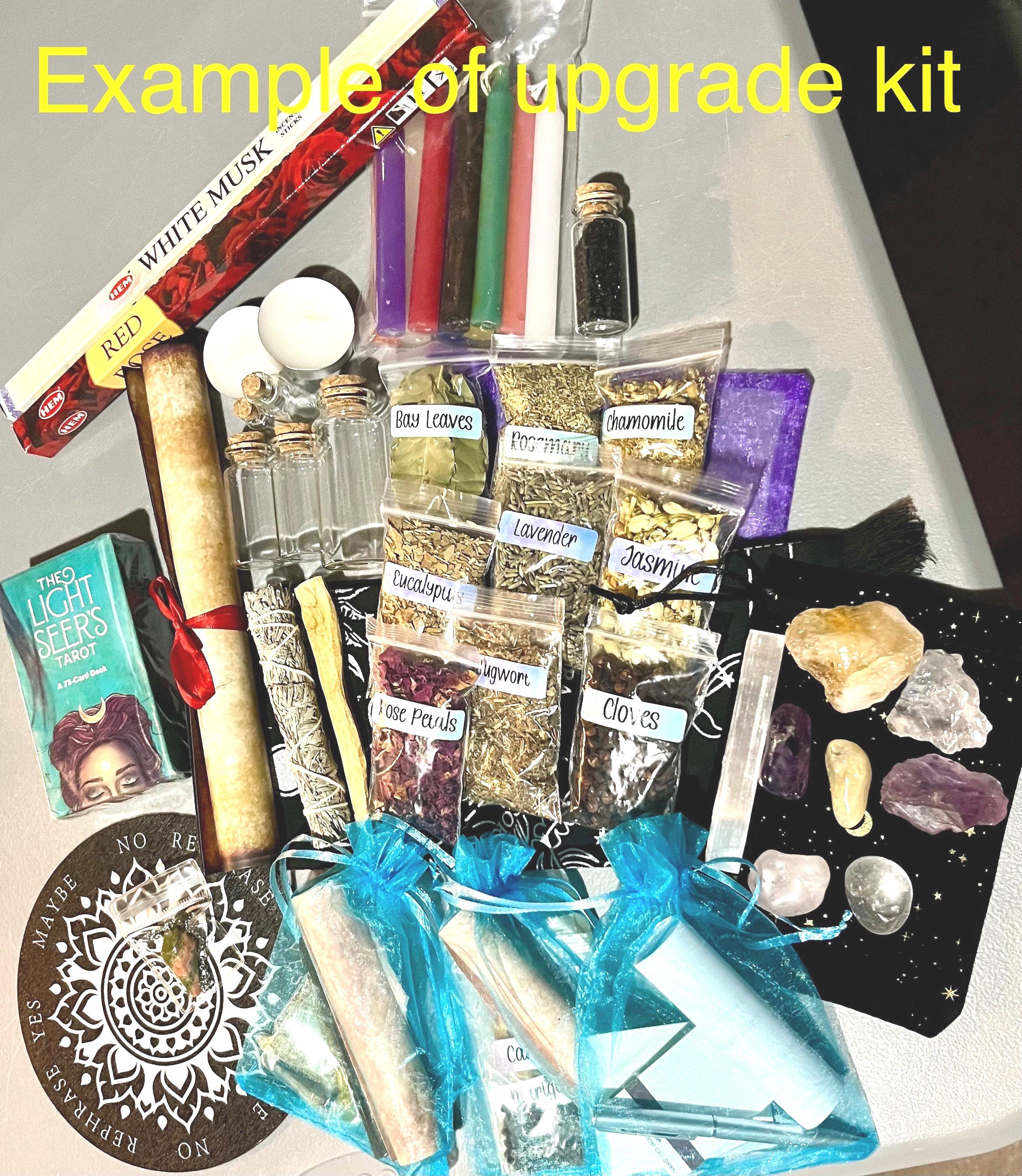 Beginner Witch Kit - A Perfect Start to Your Magical Journey! - PLEASE read description for list of items included (box not included)