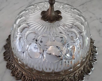 Plafoniere Kristall : Jugendstil glas kristall deckenlampe plafoniere ca