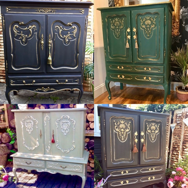 Hand Painted Furniture Etsy