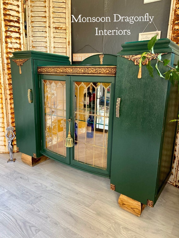 Deco bar cabinet outlet