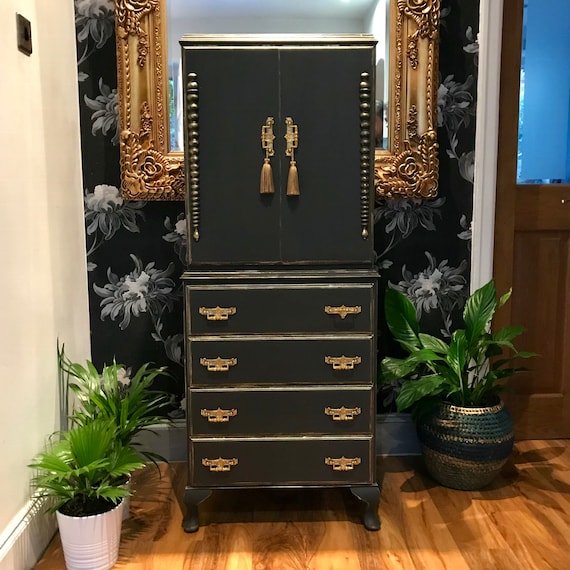 shabby chic tallboy