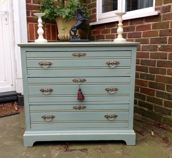 Now Sold antique Edwardian 19th Century Chest of Drawers - Etsy UK