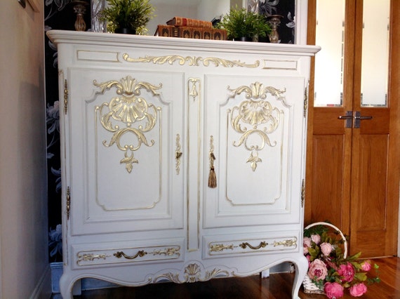 Vintage cheap french cabinet