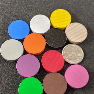 Large Wooden Discs (25x7mm)