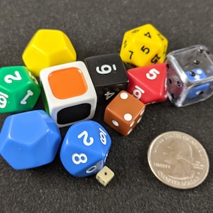 Odd salvage game dice