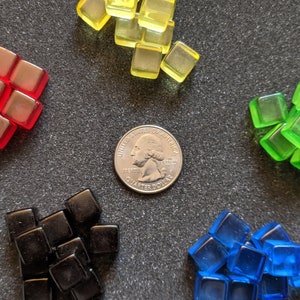 10mm Plastic Cubes