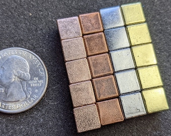 8mm Metal Board Game Resource Cubes (Terraforming Mars cubes)